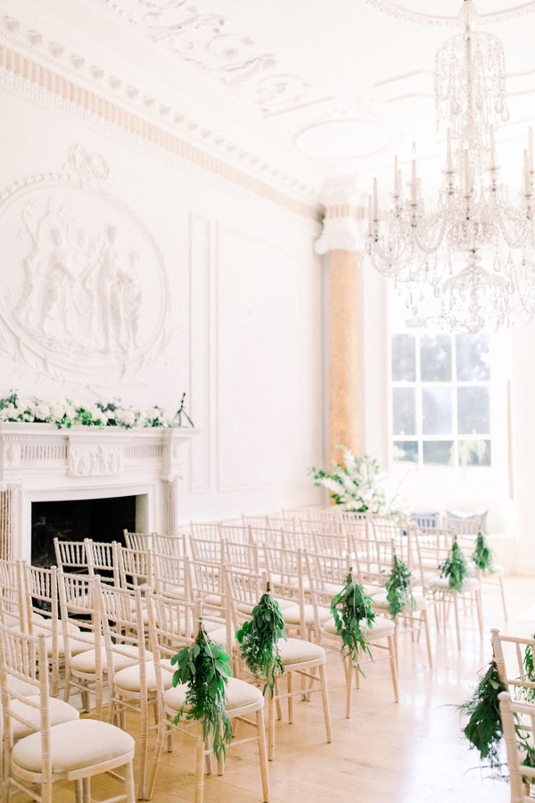 ceremony chair decor 