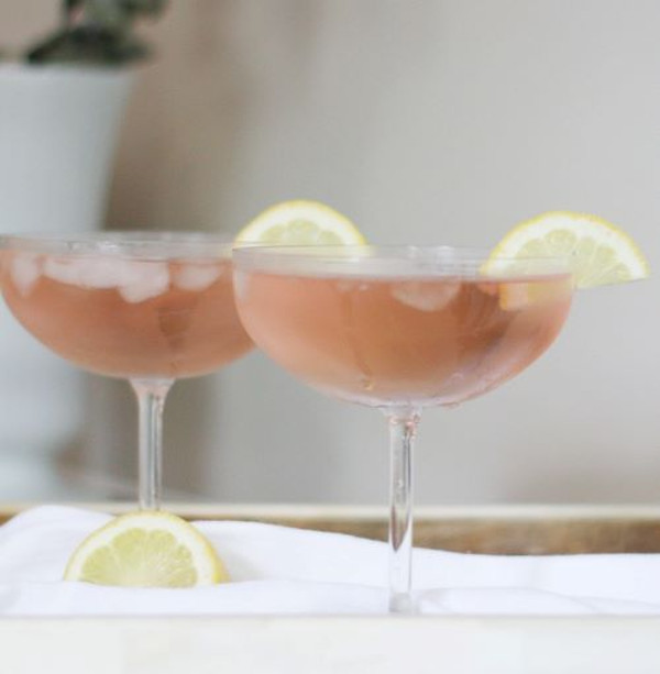 Pink French 75 luxe surrey party planner uk